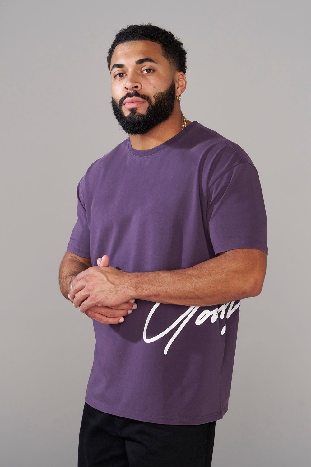 Purple Young LA 462 - Side Signature Tees NZ | 4628390-VE