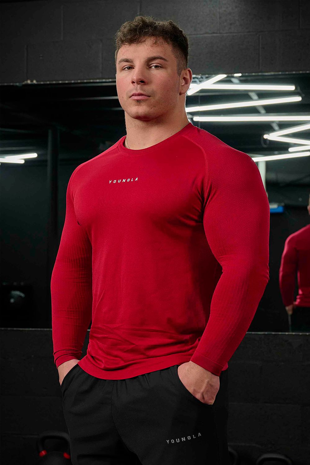 Red Young LA 823 New Gen Compression Longsleeves NZ | 3491086-UQ