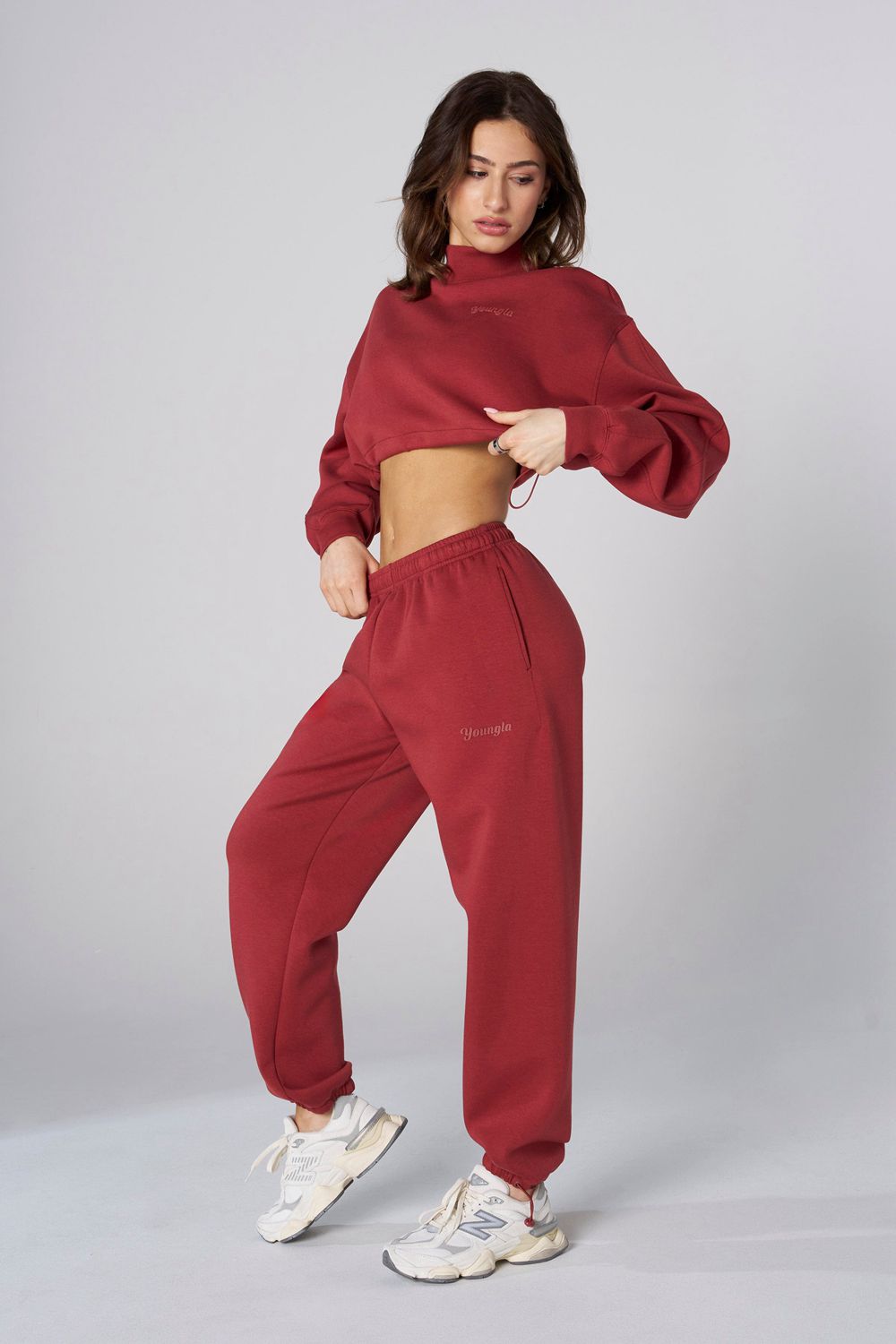 Red Young LA W540 Scuba Crop NZ | 4837509-RZ