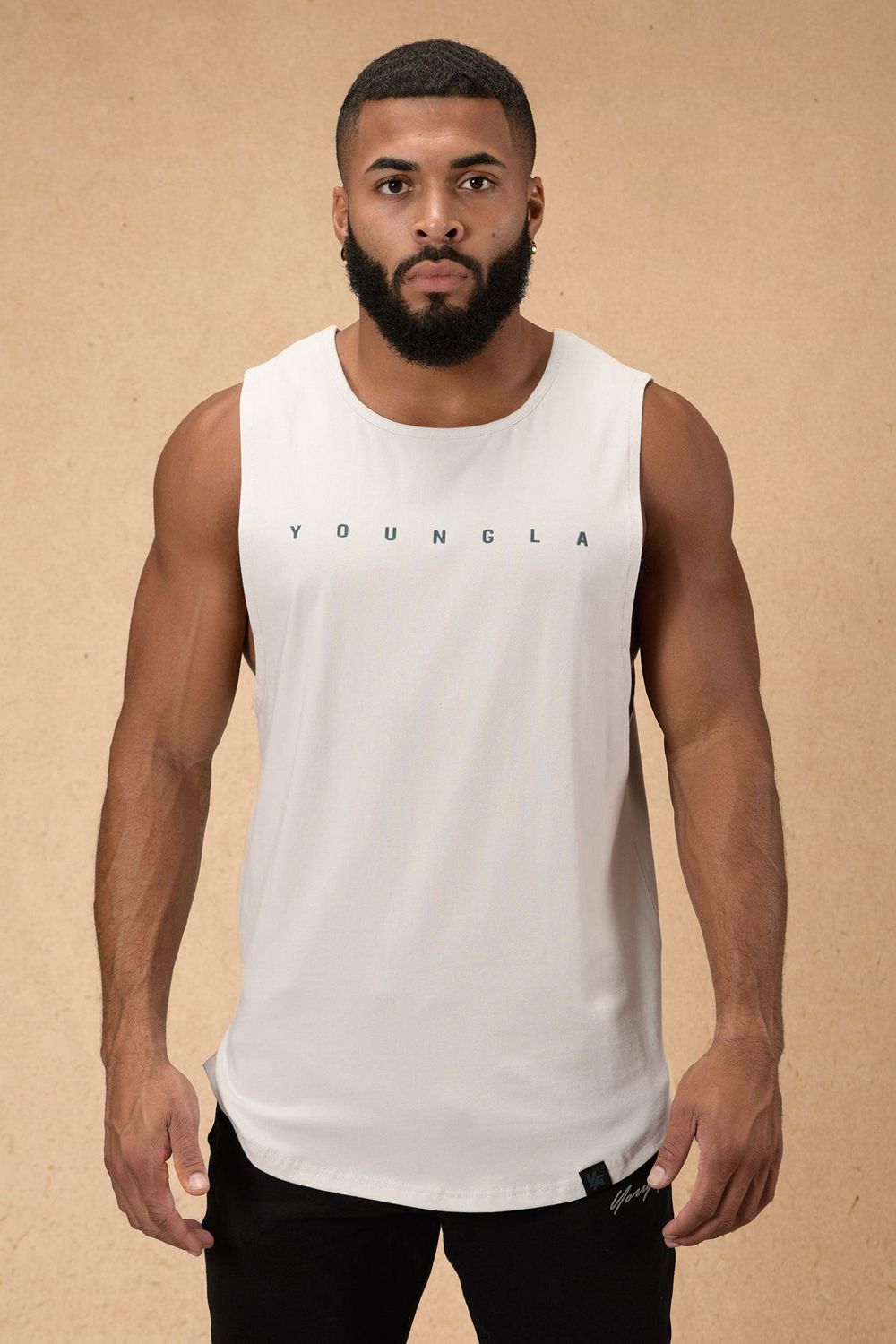 White Young LA 332 Infinity Muscle Tanks NZ | 1495270-DP