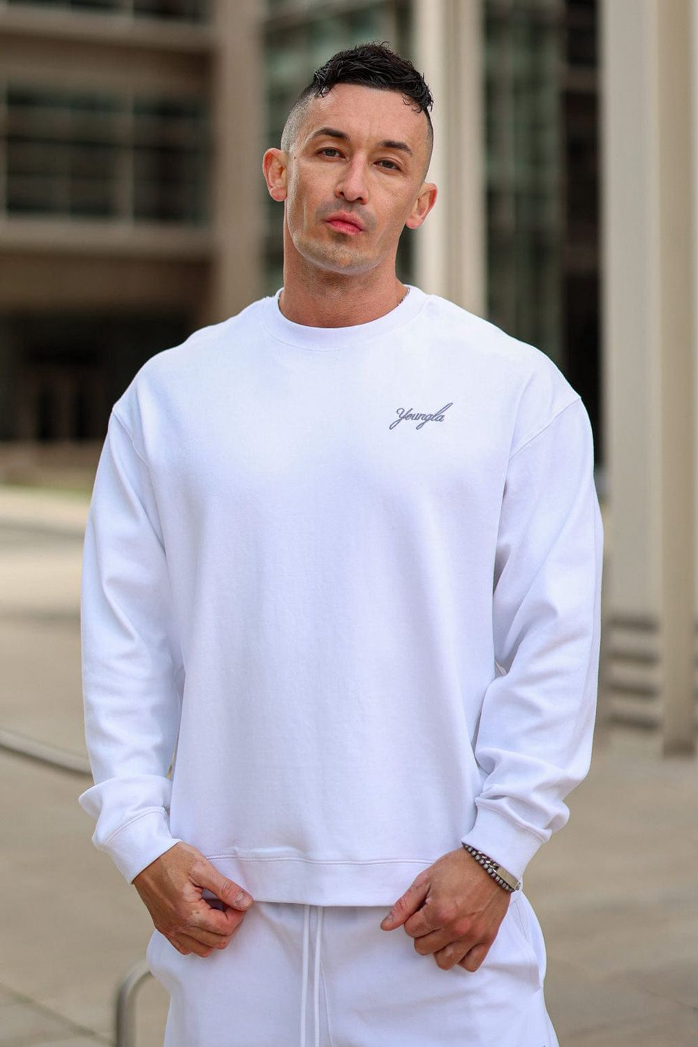 White Young LA 5004 - Cloud Comfort Set - Crewneck NZ | 4831750-PQ