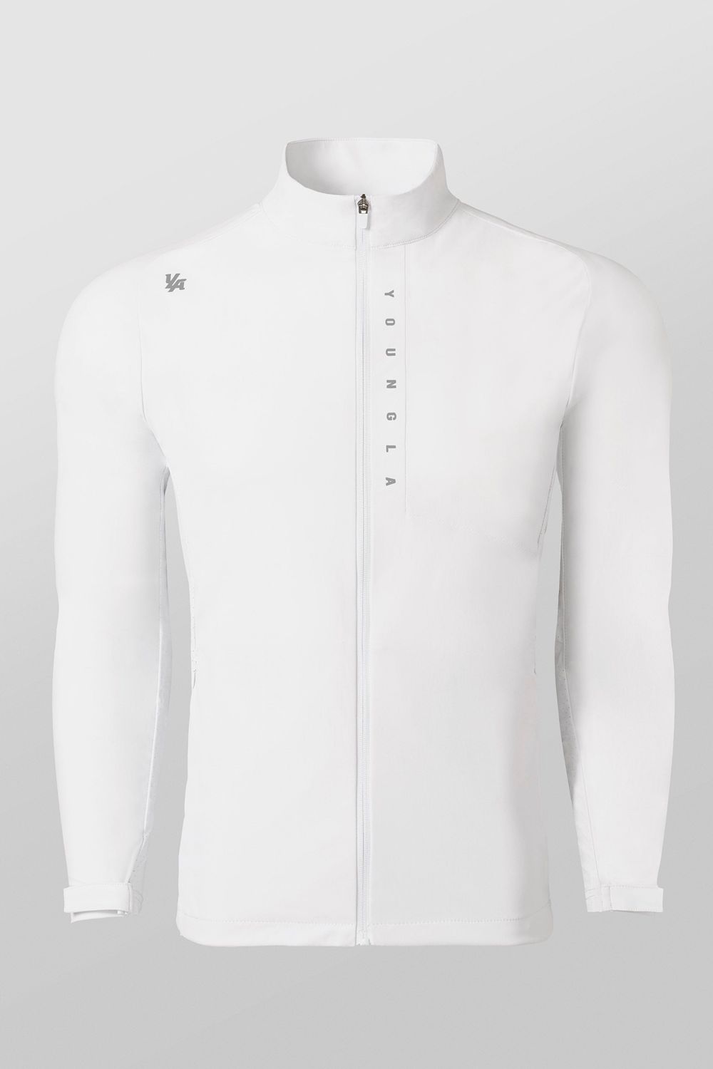 White Young LA 5052 - Morning Run Zip-Up NZ | 0267918-IQ