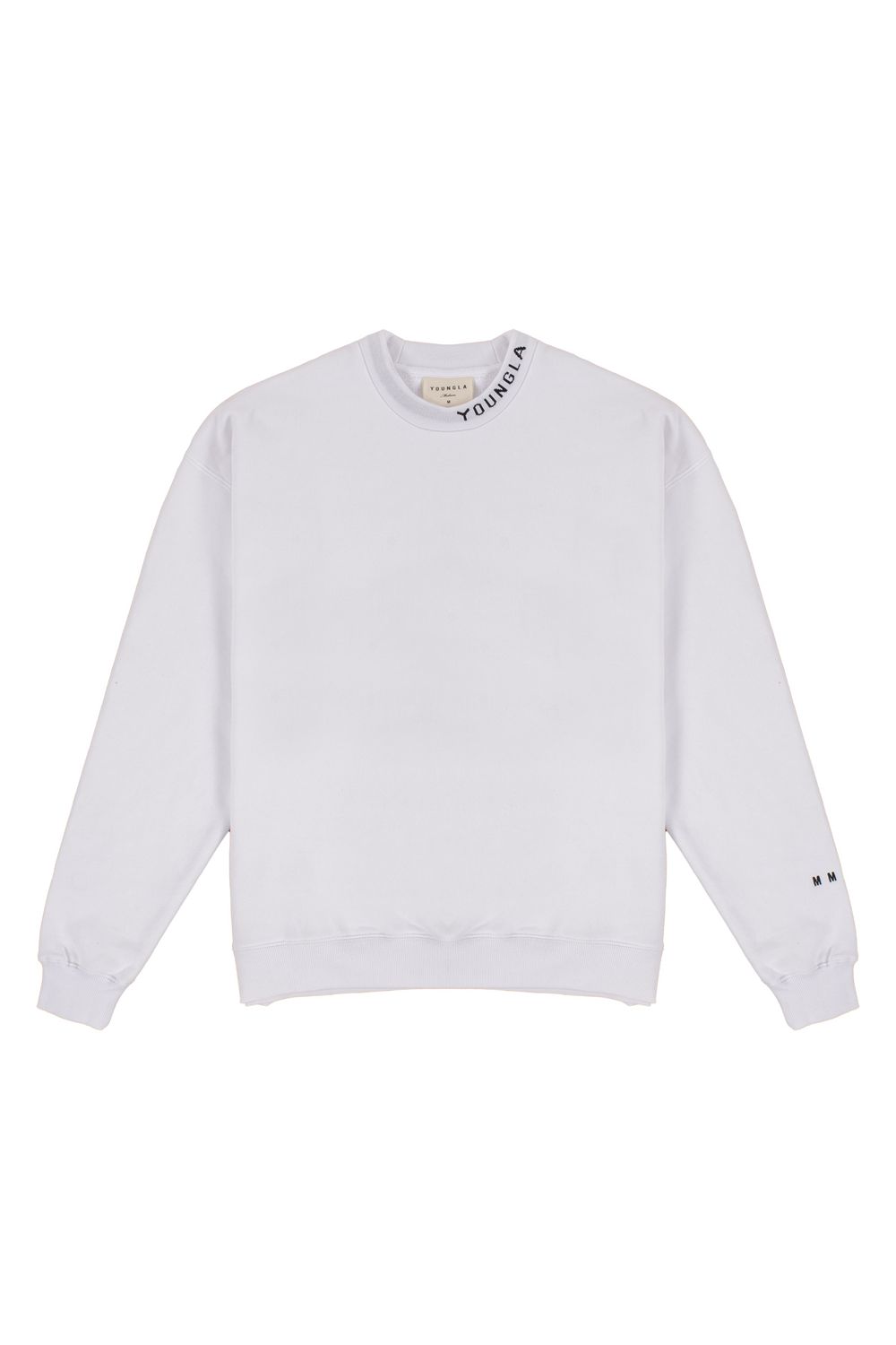 White Young LA 557 Trademark Crewnecks NZ | 7508134-XV