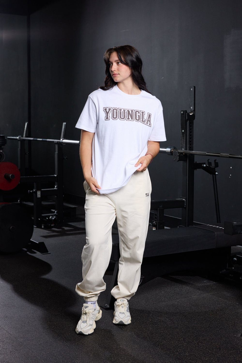 White Young LA W247 Pump Cover Joggers NZ | 0432879-SI