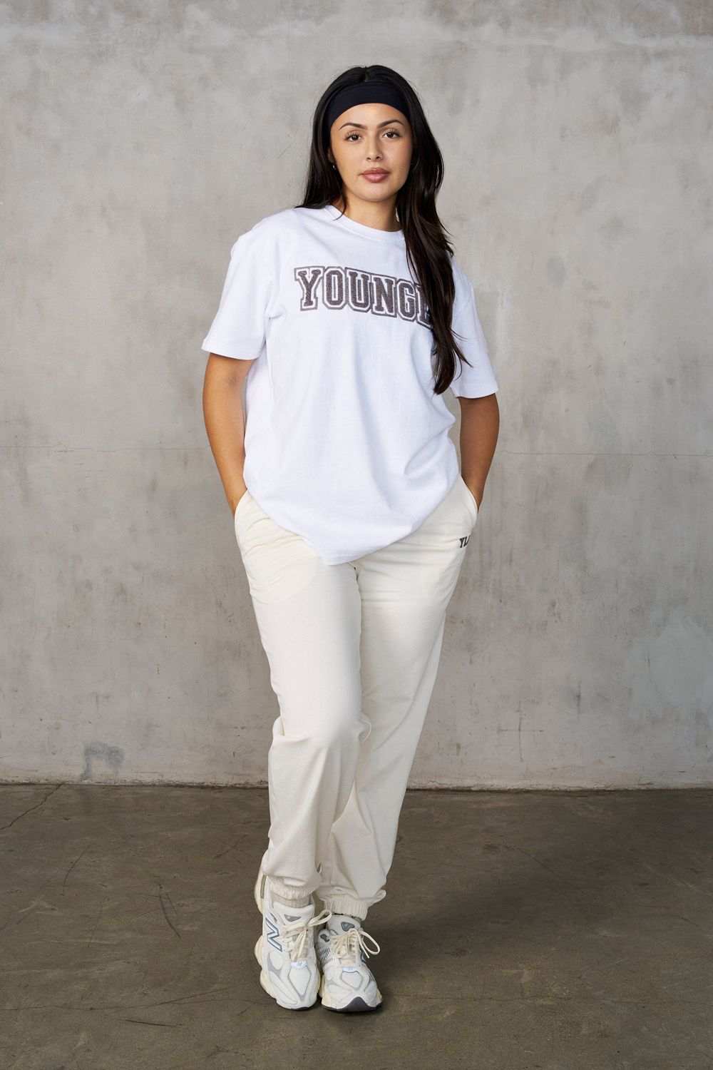 White Young LA W422 Varsity Pump Tees NZ | 6719420-PC