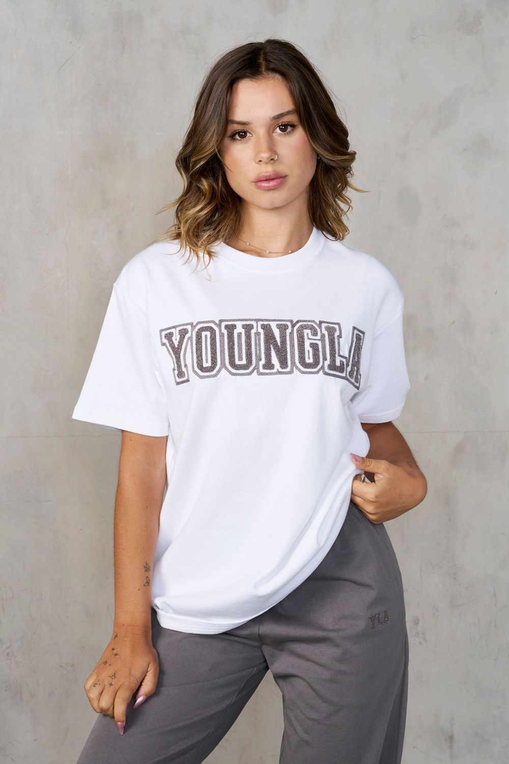 White Young LA W422 Varsity Pump Tees NZ | 6719420-PC