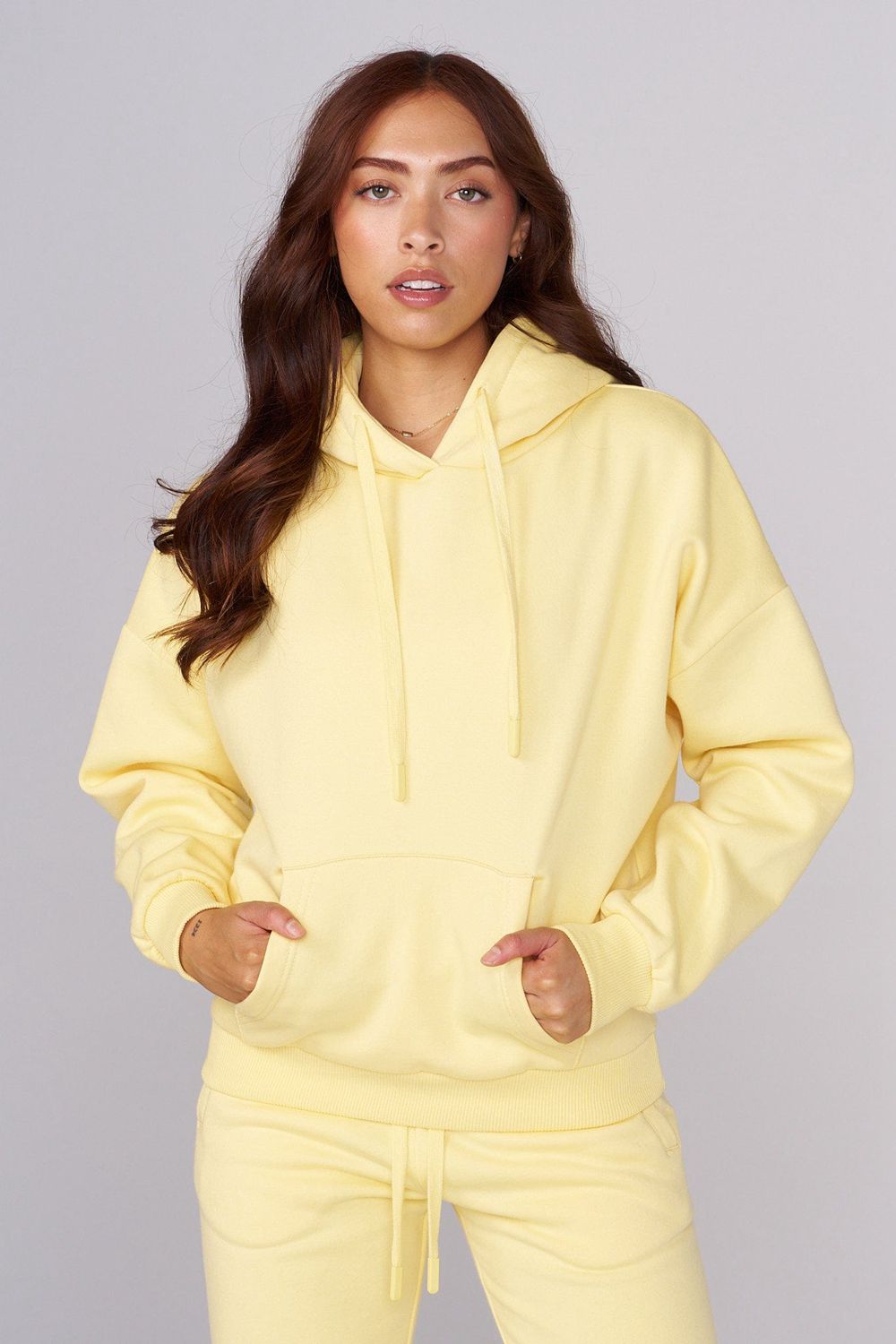 Yellow Young LA W546 Signature Hoodie NZ | 0264513-AE